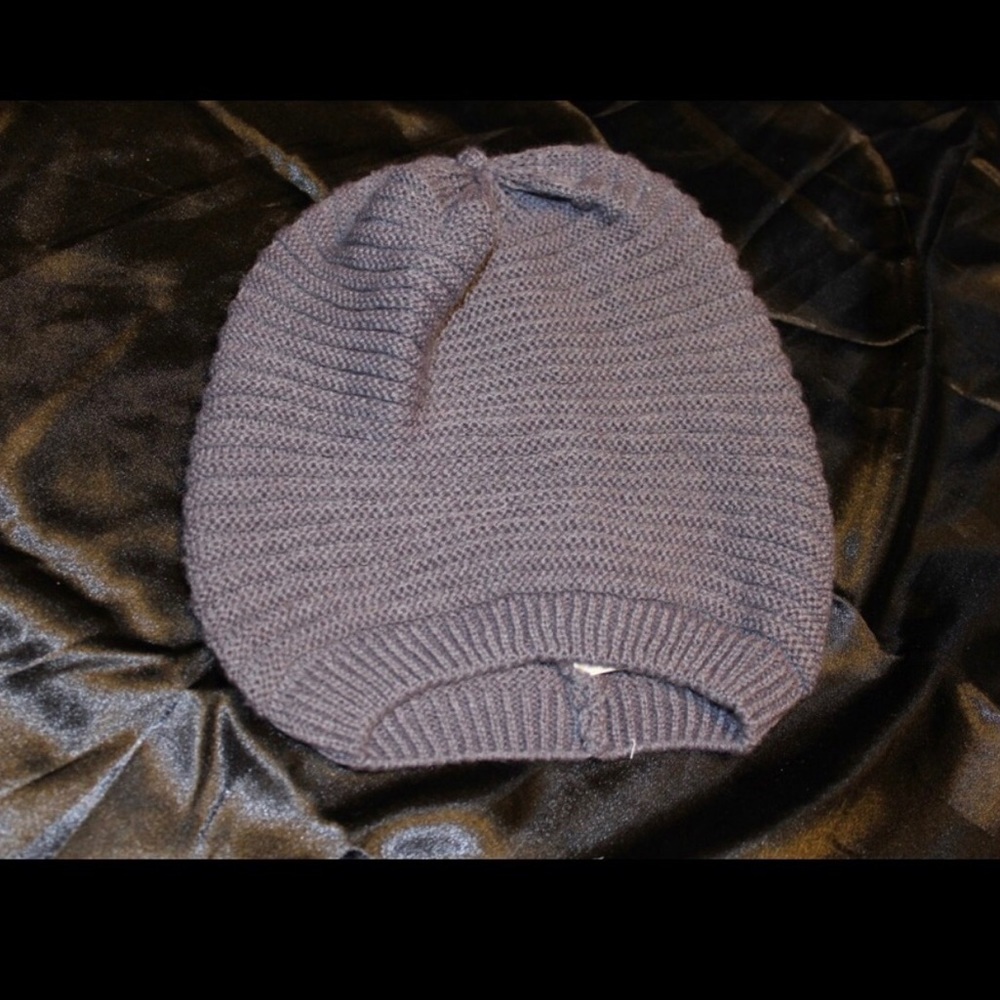 Dark Gray Mudd Beanie